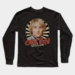 Vintage Circle Owen Wilson Long Sleeve T-Shirt